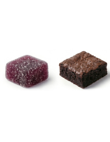 Pack THC 600 mg cerise chocolat | BonBon et Brownie